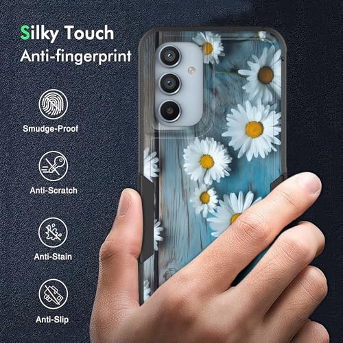 Coque de protection Galaxy S25 FE hybride robuste florale