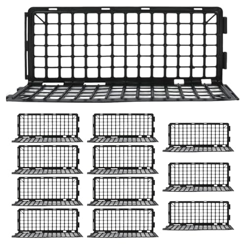 Tapón de barrera para mascotas-bloqueador flexible ajustable de 12 piezas, protección de cama de sofá que ahorra espacio, tapa de juguete | Bloqueador de salón de vivero de encimera