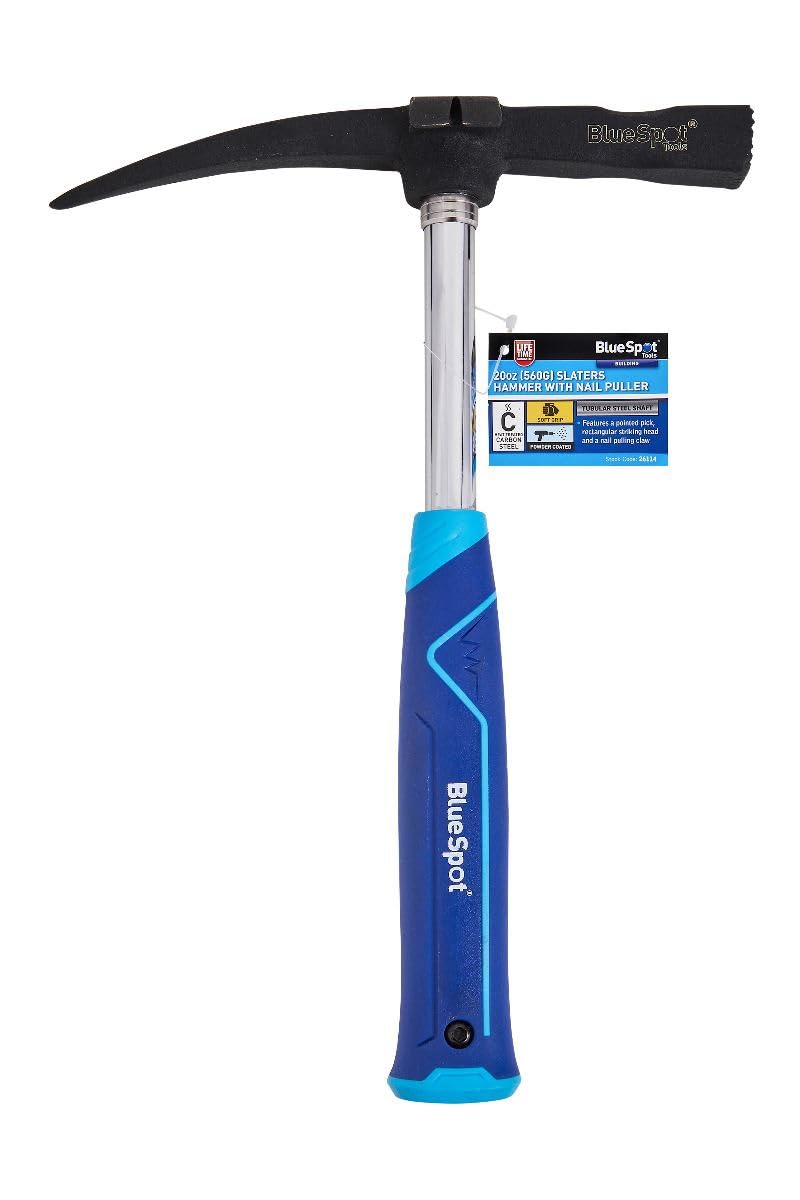Blue Spot Tools Black 20Oz Slaters Hammer With Nail Puller