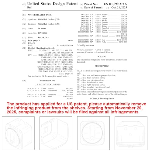 KENUOS Mini Tank Water Heater 2.5 Gallon Under Sink Hot Water Heater by KENUOS - Used condition - Image 8