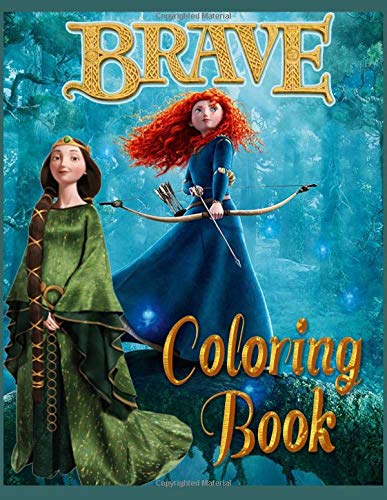 Brave: Coloring book:  funny book for children's creativity