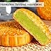 Phuumy Traditional Pastries Mooncakes,4Pcs, Mixed Flavors Moon Cake,Soft Skin And Sticky Golden Filling, Oily And Smooth Chinese New Year Snacks