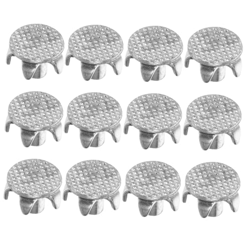 PartyKindom 15pcs Anti-Slip Spikes Slip Grippers Winter Ice Grippers for Shoes Practical Hiking Shoe Crampon