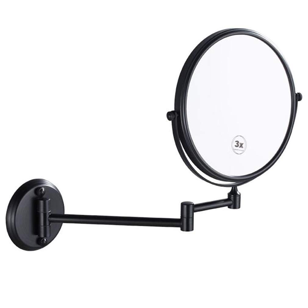 Miroir cosmétique extensible à 360 degrés pour salle de bain