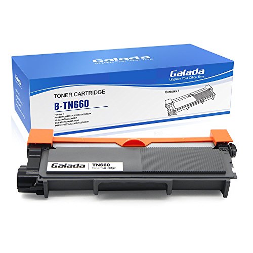 Galada TN630 TN660 High Yield Toner Cartridges Compatible to Brother HL-L2300D HL-L2305DW HL-L2320D HL-L2340DW HL-L2360DW HL-L2380DW DCP-L2520DW DCP-L2540DW MFC-L2700DW MFC-L2720DW MFC-L2740DW Printer