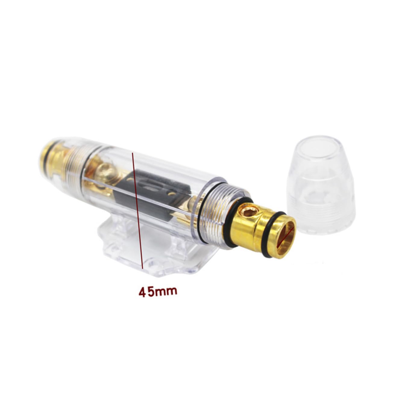 Zerodeko 3pcs Way ATC Fuse Holder for Car Stereos Rv Circuit Breaker Replacement for Broken Fuse