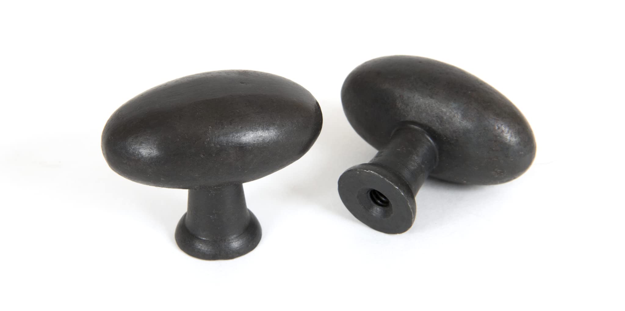 From The Anvil 83791 Beeswax Oval Cabinet Knob Single