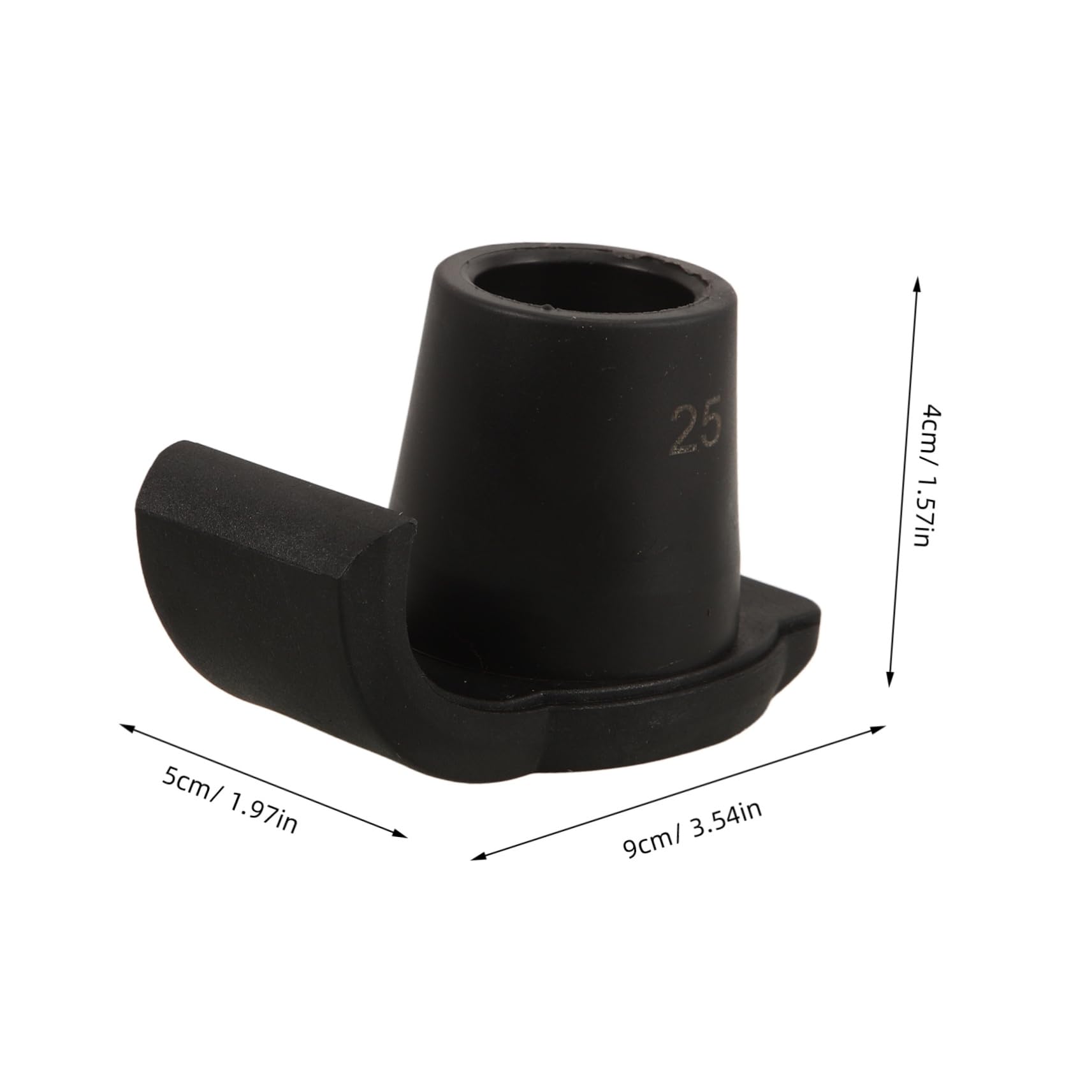 COLLBATH 4pcs Walker Skis Glides Sliders for Senior Walker Accessories Anti-Slip Mats for Ski Glides