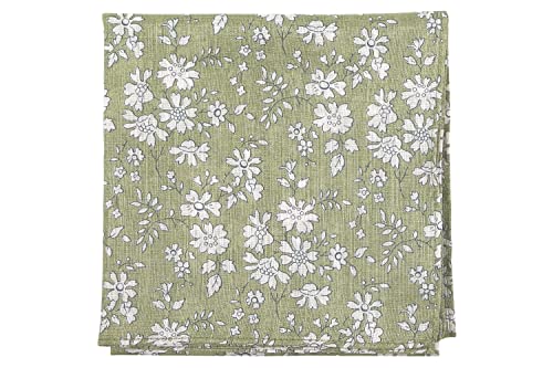 DDintex ディーディーインテックス FLORET LONDON ビンテージクロス SLカペル グリーン 50×50cm