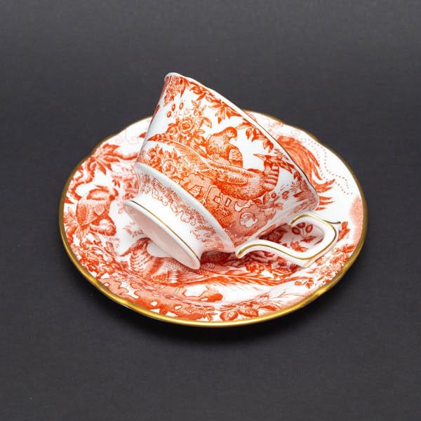 ロイヤルクラウンダービー エイビス レッド ボウル ☆美品☆超希少