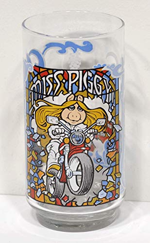 Miss PIGGY McDonald's Great Muppet Glass 1981