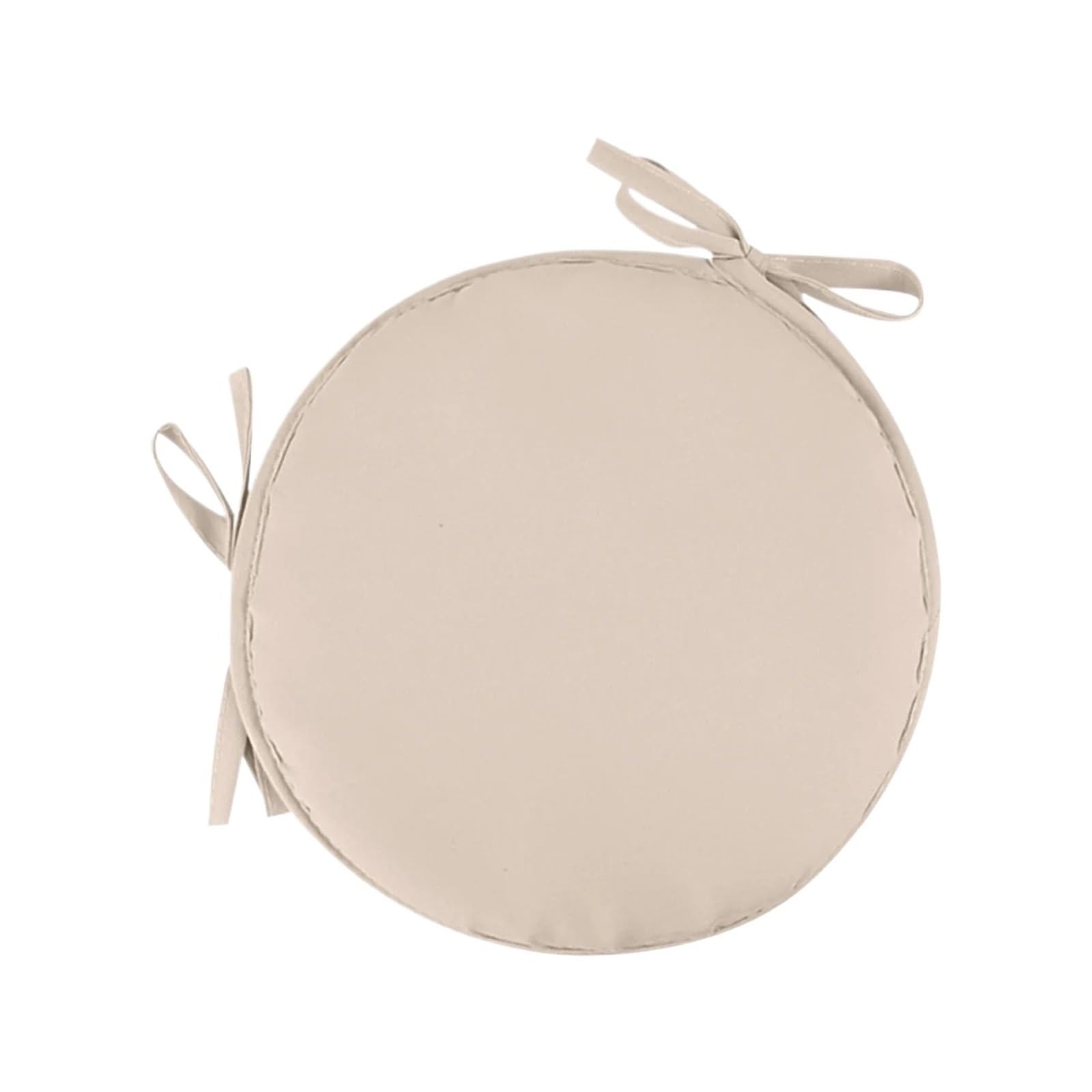 SHENJMAI Stool Covers Round Stool Covers for Round Stools Cover Cushion Stretch Chair Seat Slipcovers(Beige,38x38cm)