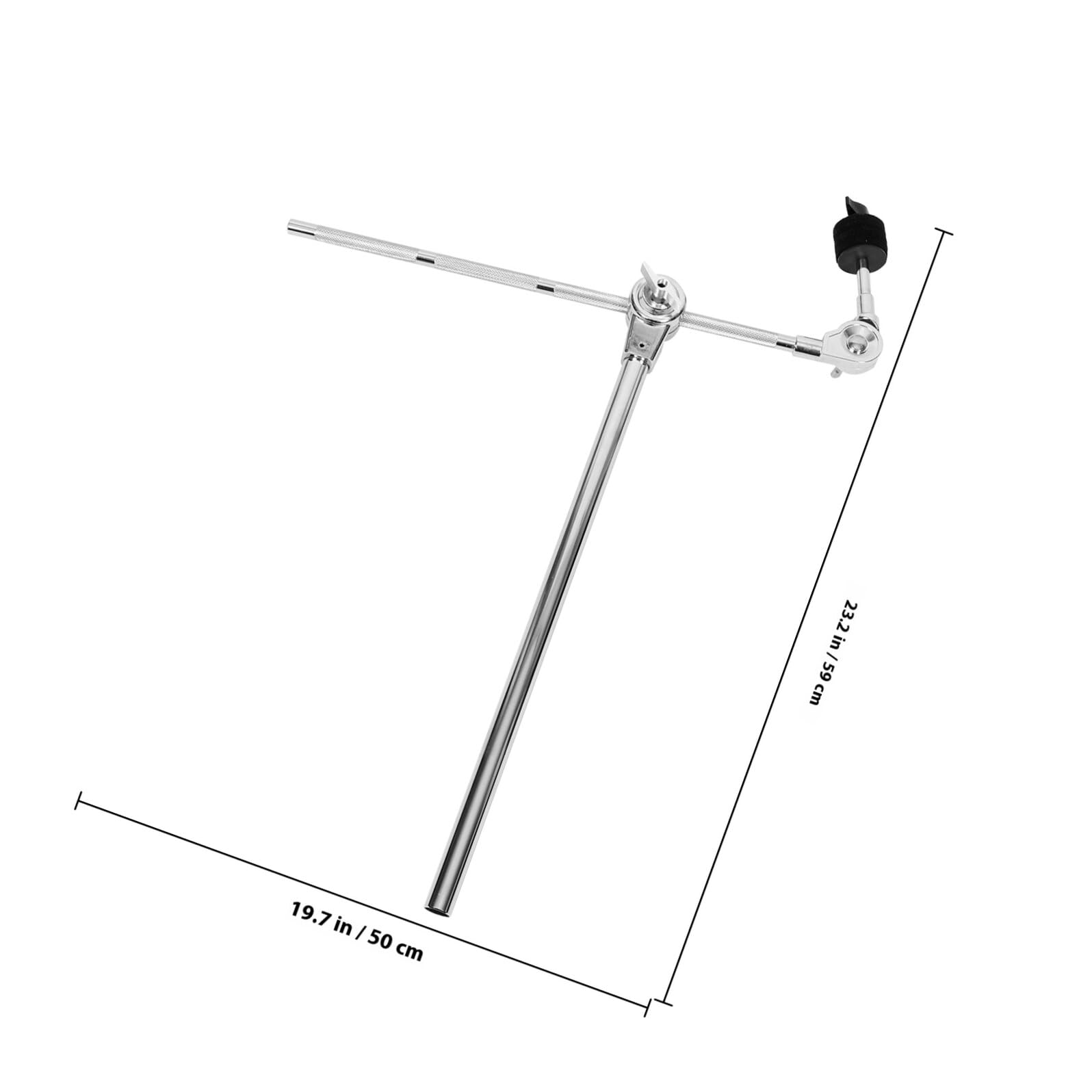 Ciieeo Brazo Articulado para Platillo de Batería Ajustable de Aleación de Zinc Resistente Corrosión, Soporte para Accesorios de Platillos Hi-hat Montaje Fácil para Batería y Percusión
