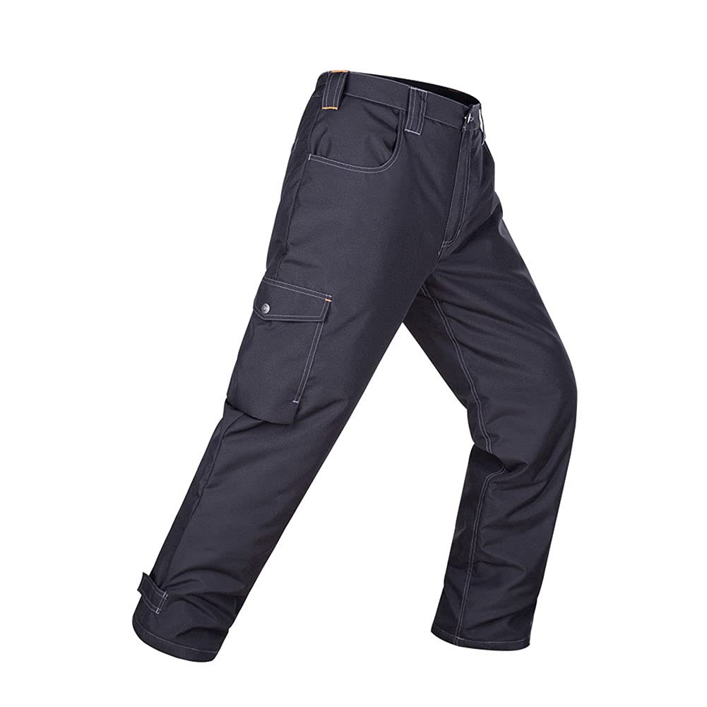 Robocza kurtka, kurtka Odzież robocza, odzież robocza Kurtka bawełniana zimowa Gruba ciepła Taśma odblaskowa,Pants,XXL