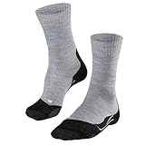 Business FALKE 3 Paar Trekkingsocken TK2 Socken Herren Leicht gepolsterte Wandersocke, Farbe:Light grey 3400, Socken & Strümpfe:42-43