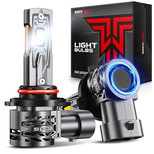Image of Torchbeam 9006 Light Bulbs,2026 Release 82000LM Bulb, 6500K Clear White, Quick Installation, Durable Performance, Pack of 2