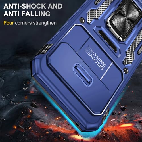 Coque Google Pixel 9a avec protège-écran et béquille 360