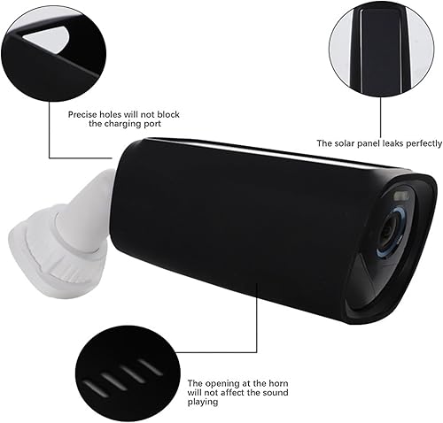 Vista 2 de Funda protectora Accesorios de carcasa de cámara de seguridad Funda de silicona Funda protectora a prueba de golpes de piel Cubierta de seguridad