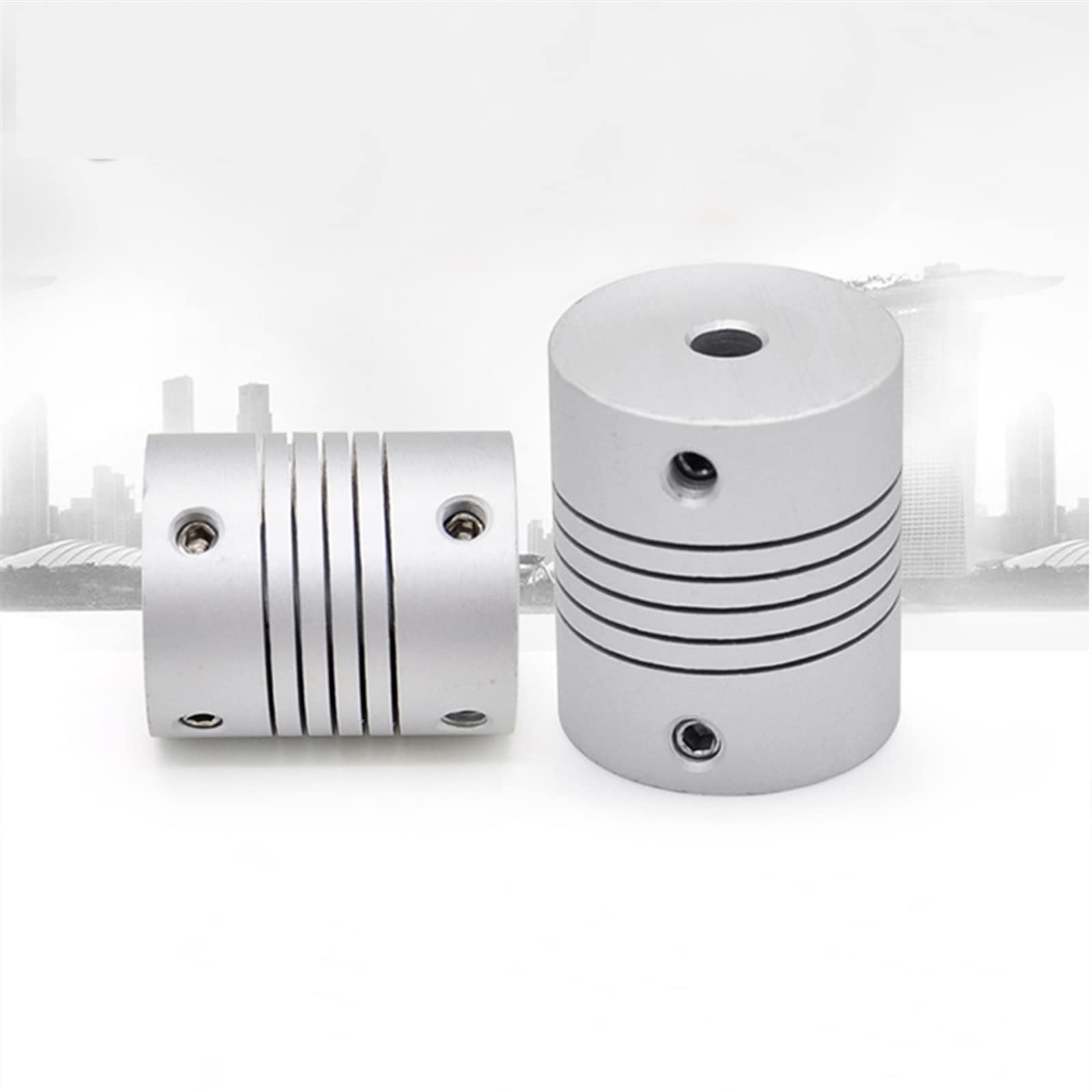 Giunto Motore Passo Passo Accoppiamento Albero Flessibile D20 L25 - Per Motori CNC E Encoder Accoppiatore Flessibile D20 L25 Motore Cnc - Foto 7