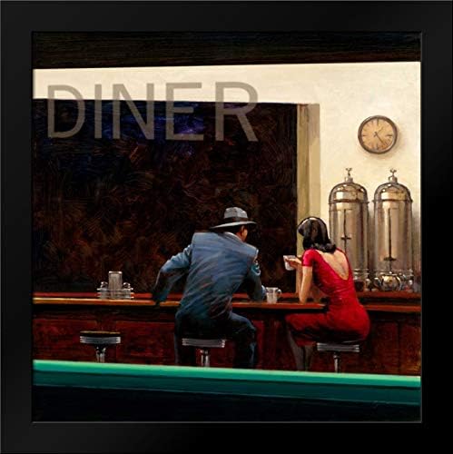 Evening Rendez Vous Framed Art Print by Lynch, Brent