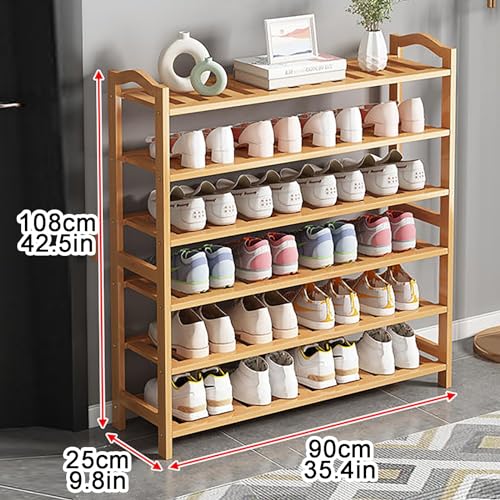 Support de rangement chaussures en bambou au design moderne et durable - 3