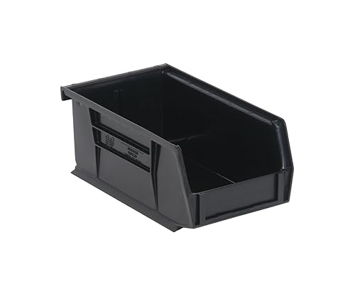 QUANTUM STORAGE SYSTEMS K-QUS220BK-20 - Contenedores de almacenamiento de plástico apilables y colgantes 70 x 40 x 30in color negro