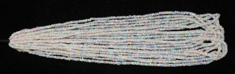 Opale éthiopienne naturelle perles de 2,5-3mm pour création de bijoux