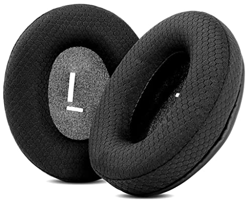 ACCOUTA Professional Replacement Earpads for Mpow 059, H1, H5 Bluetooth Headphones - Earpads with Breathable Fabric & Foam - Headphone Earpad - Earpad - Headphone-Replacement-Earpads - Black