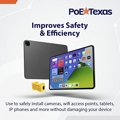 Detector PoE para solucionar fallos de voltaje en cables de red e inyector pasivo 4