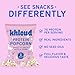 Khloud Protein Popcorn - Sweet & Salty Kettle Corn - 7g Protein Snacks for Adults & Kids - Flavored Popcorn Made with Real Ingredients & Milk Protein Isolate - Non-GMO, Gluten-Free, Kosher - 1oz, 24ct
