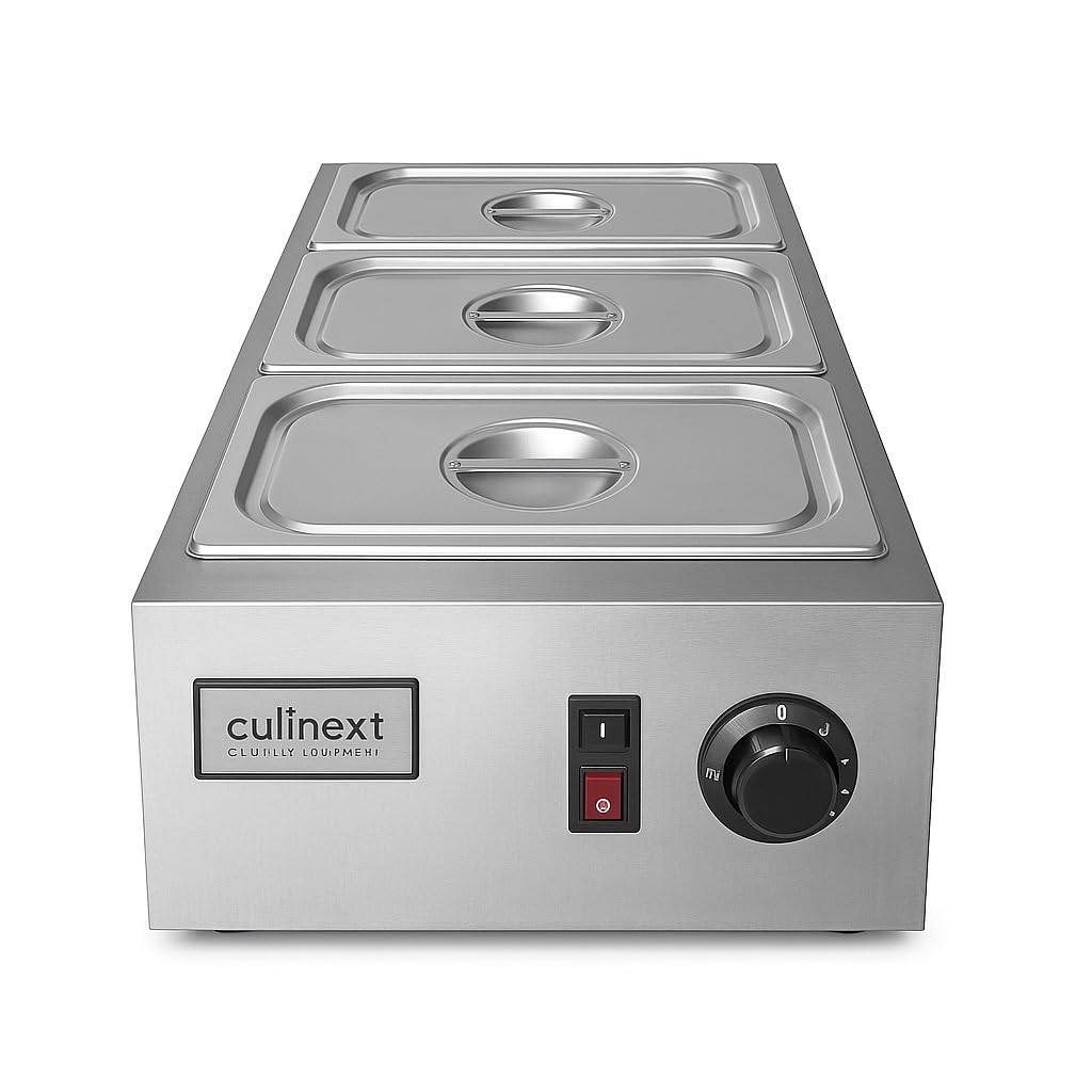 3-Pan 5kg Chocolate Melter | SS304 | 1000W | Commercial Electric Food Warmer | Removable GN Pans | Adjustable Temperature (Up to 100°C) | 6 Months Replacement Warranty-image-15