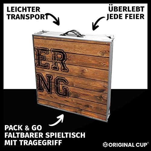 Bier-Pong Tisch Original Cup offizieller Beer Pong Tisch in Premium Qualität