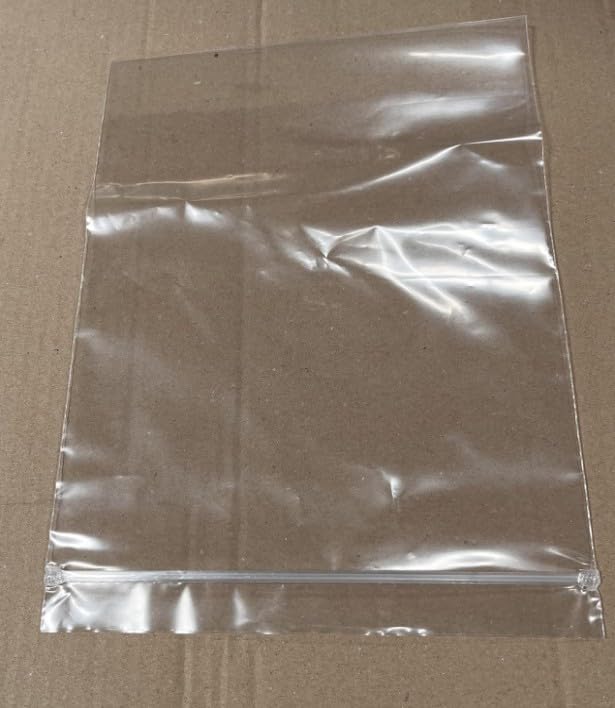 Sacchetti in polietilene misura 6x8 cm con chiusura a pressione, spessore 50 my, in confezione da 1000 pezzi