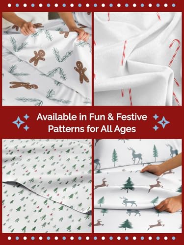 Microfibre de Noël CGK Unlimited ensemble lit simple avec motif fête 199 - 8