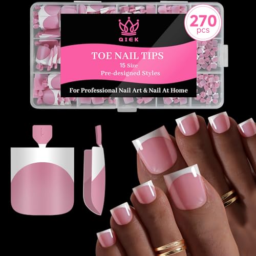 QIEK Press On Toenails