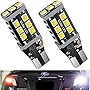 HOCOLO Extremely Bright Led Bulb 2200 Lumens Error Free 360-Degree Shine 921 912 T10 T15 906 904 902 3035 Chips for Backup Reverse Lights, Xenon White, No Hyper Flash