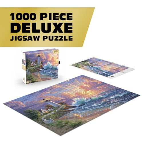 Buffalo Games Abraham Hunter, Light of Hope, Rompecabezas de 1000 Piezas, Azul miniatura 2
