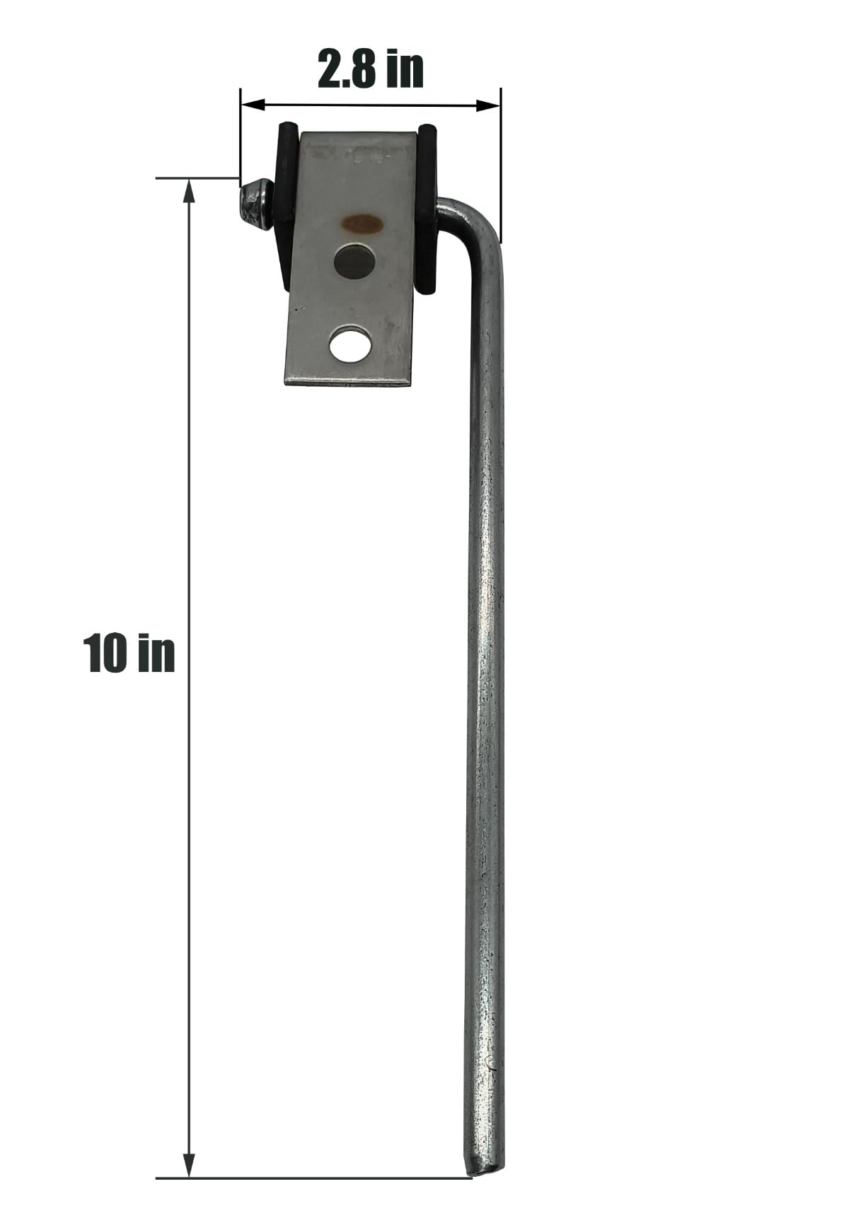 4-pak uniwersalny wieszak wydechowy pręt spawany na wytrzymałym wieszaku wspornika wydechowego - pręt 3/20.3 cm długość 25 cm