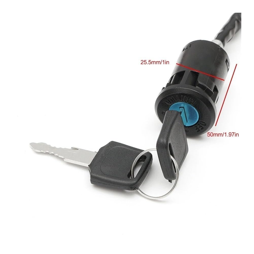 Arnés de cableado CDI para motocicleta rectificador bobina encendido solenoide para 50cc