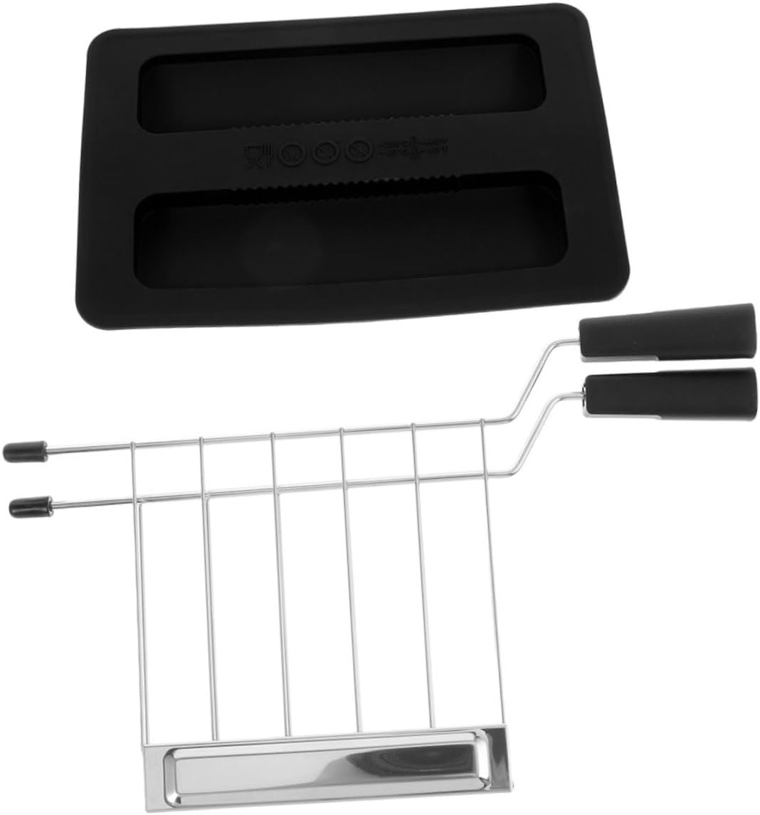 COLLBATH 1set Toaster Protector Cover Dustproof Upper Lid for Sandwich Clip Bread Maker Compatible Breakfast Machine and Design