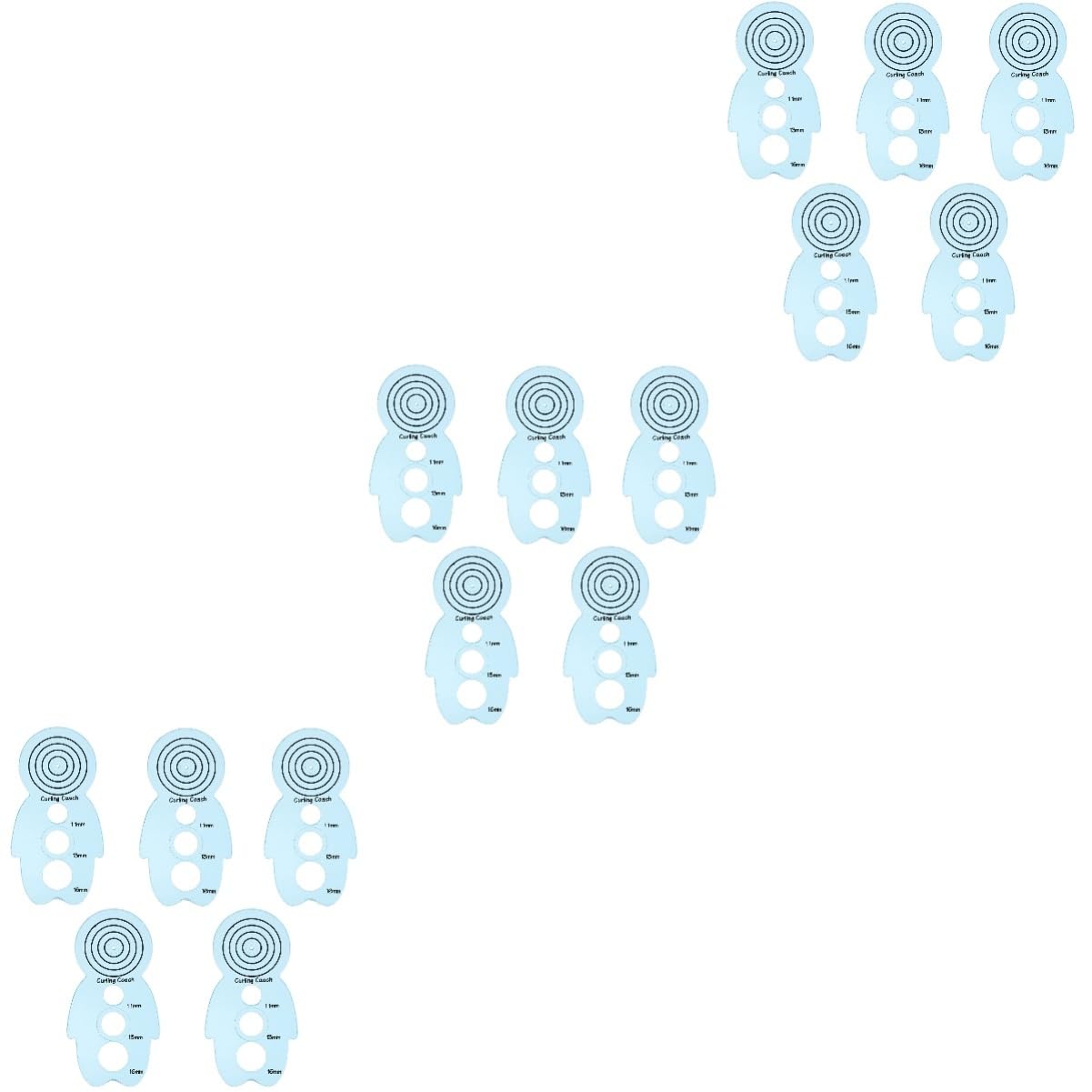 BEBEMOKO 3sets 5pcs Paper Curling Tools Durable Quilling Devices for Cardmaking DIY Crafts for Beginners Professionals Essential Quilling Supplies 5pcs*3