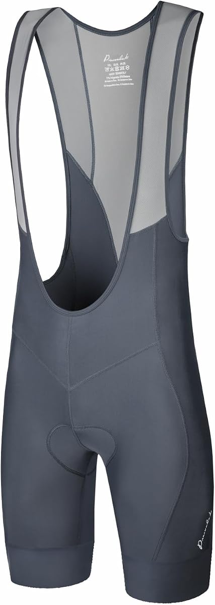 Przewalski Men’s 3D Padded Cycling Bib Shorts Bicycle Biking Bib Tights