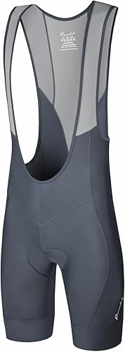 Przewalski - Culote de ciclismo para hombre acolchado 3D excelente rendimiento y mejor ajuste Negro, Azul / Patchwork, Gris, forro polar verde con