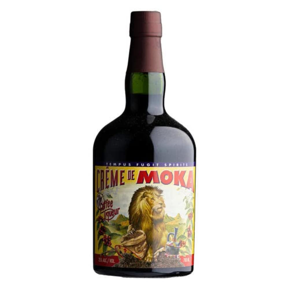 Tempus Fugit Crème de Moka Liqueur, 70cl, 25% ABV, Liqueur Made with Fine Ethiopian Coffee Beans, Coffee Liqueur for Delicious Specialty Cocktails