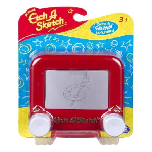 Spin Master Etch A Sketch Classic Mini Pocket Version