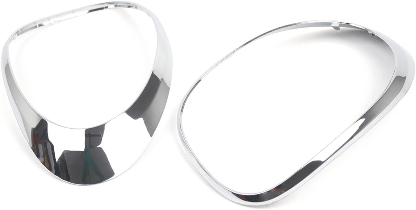 Rear Taillight Trim Frame For Fiat 500L 2014-2020 OEM Part 68235995AA 68235996AA ABS Construction Direct Fit Replacement For Rear Lights