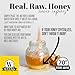 Weeks Pure Raw & Unfiltered Clover Honey - 16 oz Squeeze, Kosher Certified Gluten-Free All-Natural American Honey, Mild Light Flavor for Tea, Baking & Daily Sweetening, Premium Clover Honey, Made in USA