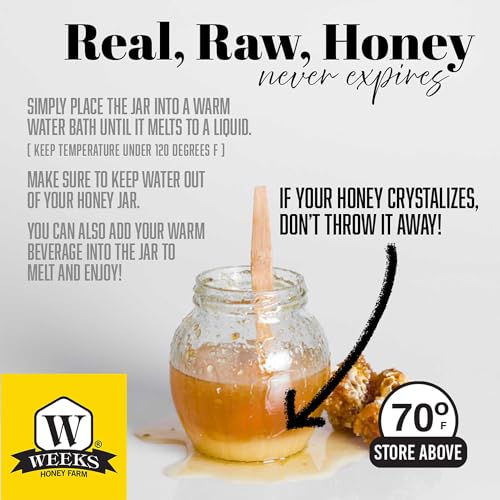 Weeks Extra Hawt Hot Honey 16 oz Botella de Squeeze miniatura 7