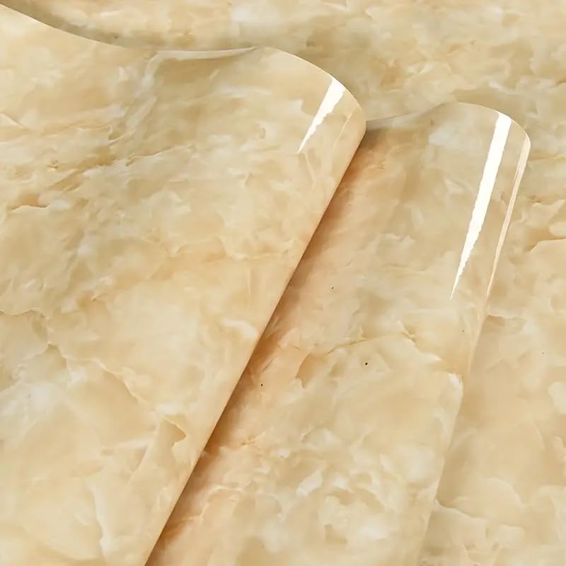 SIA VENDORS Cream Contact Paper Removable Beige Wallpaper Peel and Stick Countertops Waterproof Marble Wallpaper Self-Adhesive Peel and Stick Backsplash for Cabinets Kitchen (Beige, 24 X 200 Inch) (B0D4VKWMTN) Amazon Price History, Amazon Price Tracker