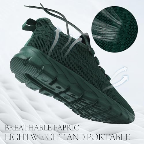 Image of Sneakers for Men Running Shoes Lightweight Tennis Walking Athletic Gym Workout Casual Summer Slip on Slippers